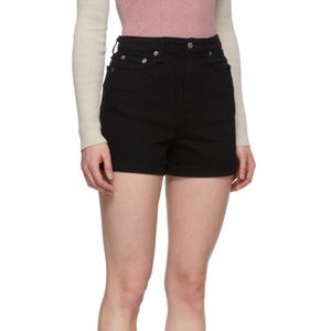 Rag & Bone black high rise shorts 🖤